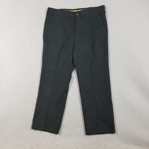 Lee Pants Mens 38x29 Black Extreme Comfort Straight Fit Chino Casual Stretch
